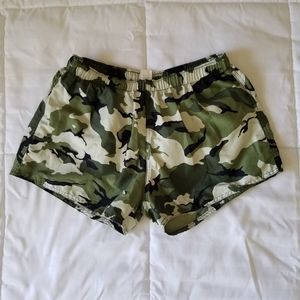 Camouflage men's swimming shorts